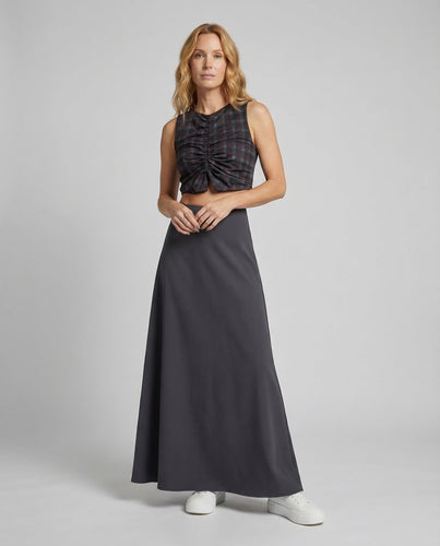 Women's Flowing A-Line Maxi Skirt