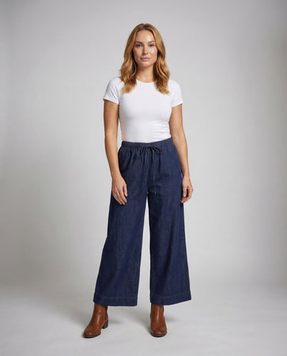 Women's Palazzo Jeans High Waist