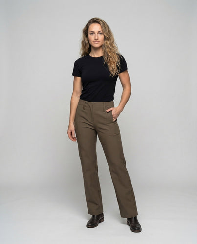 Women's High-Waist Pants Tailored-Flare