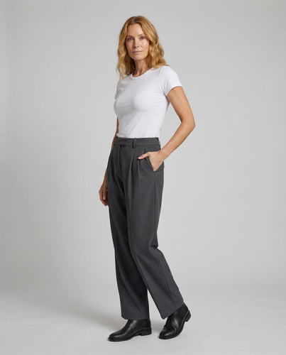Women's Wide-leg Pants Concealed Comfort Waistband