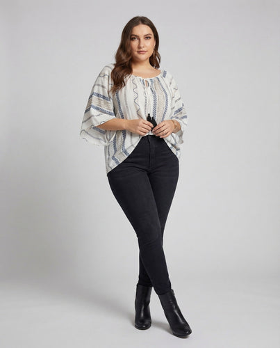 Women's Boho Tunic Drawstring Tassels