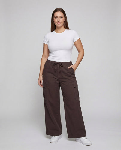 Ladies Workwear Palazzo Pants with Pockets
