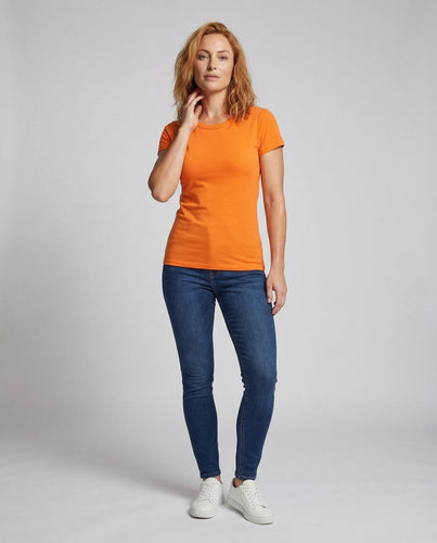 Women's Cotton Basics Crew Neck