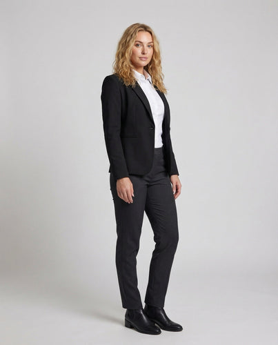 Women's Business Blazer One Button Closure