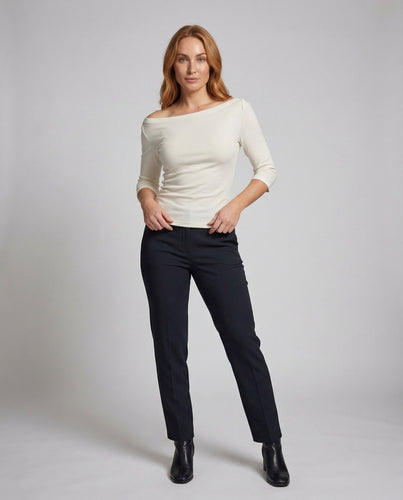 Women's Off-the-Shoulder Top Three-Quarter Sleeves