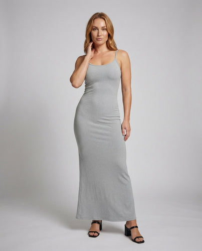 Women's Stretch Jersey Maxi Dress Mermaid Hem