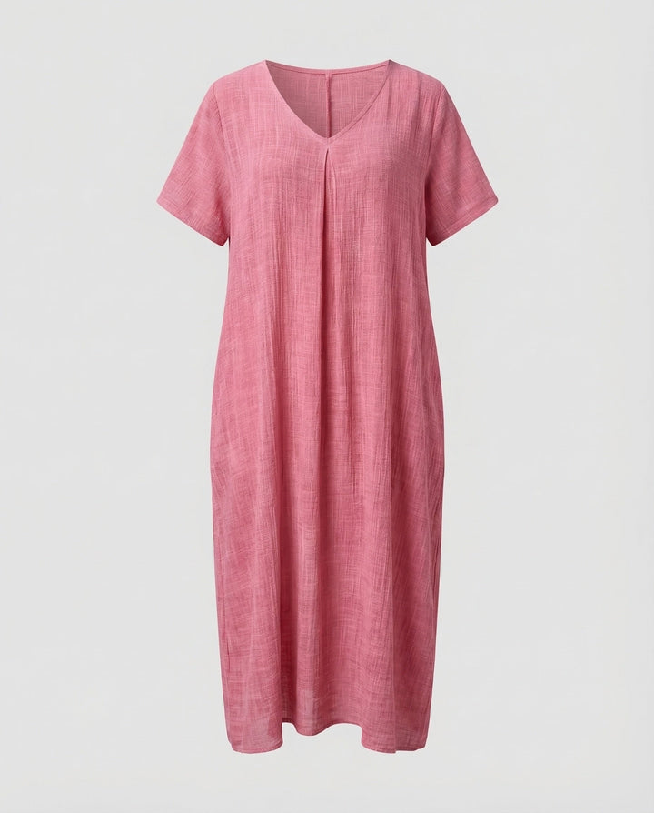 Women's Muslin Maxi Dress Loose Kaftan Cut
