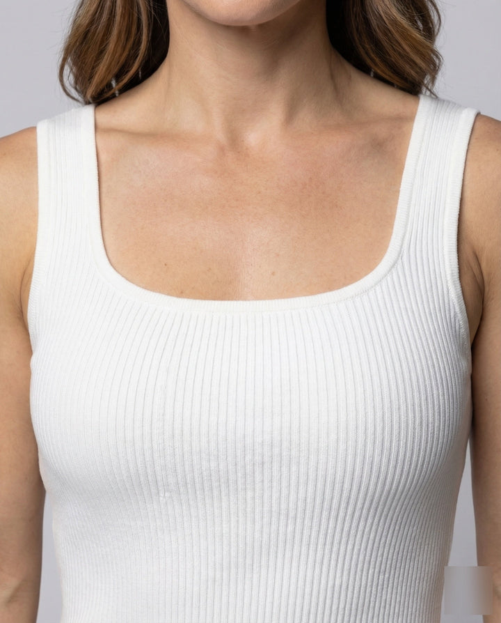 Women's Ribbed Midi Dress Shaping