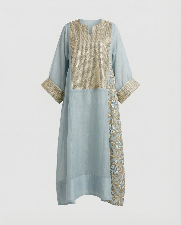 Women’s Maxi Kaftan Embroidered Bust Area