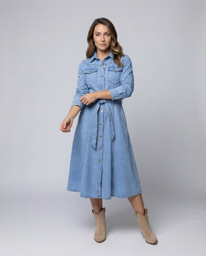 Ladies shirt blouse jeans dress A-line skirt