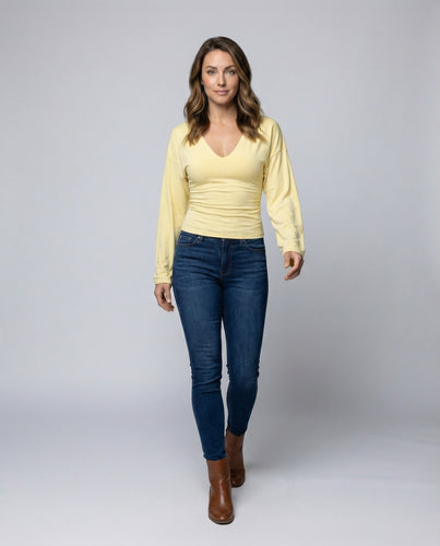 Women's Long Sleeve Top Loose Batwing Sleeves