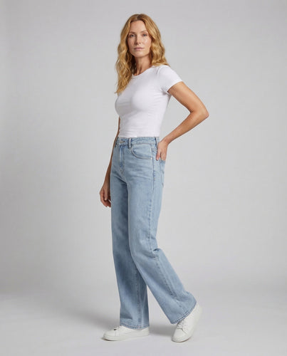 Women's Thermal Jeans Teddy Lining Straight Leg