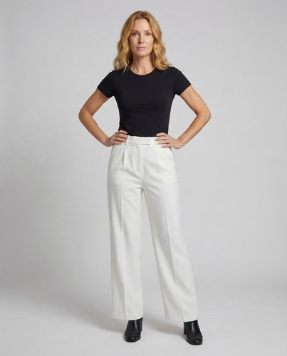 Ladies elegant high-waisted palazzo pants
