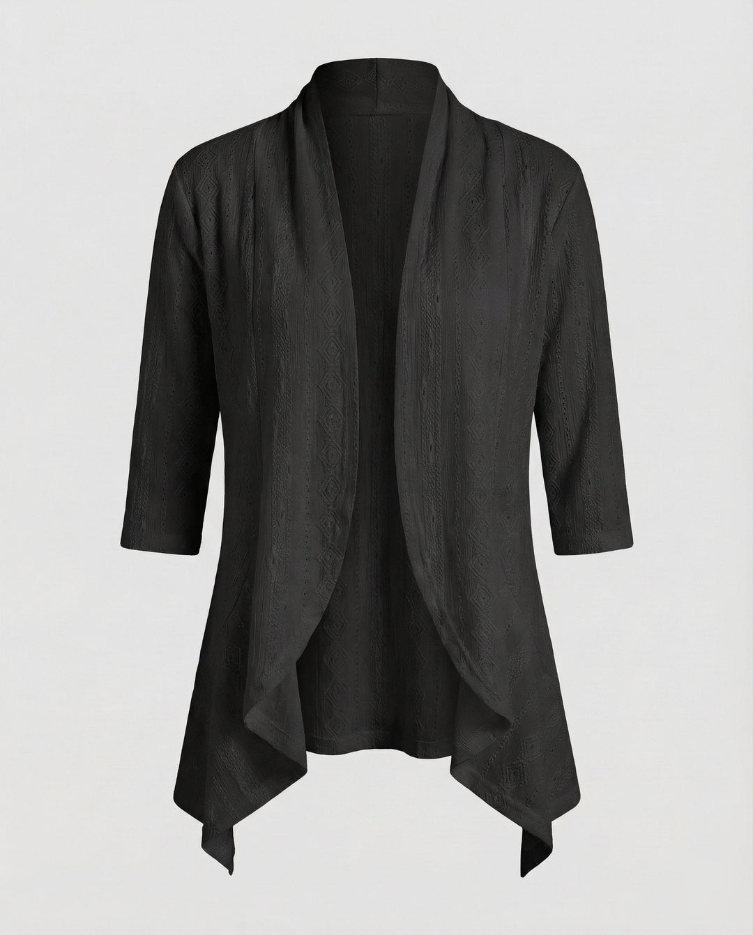 Women lightweight lace embroidery tunic jacket.