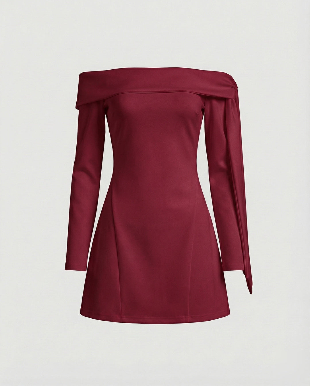Ladies long shirt jacket cardigan with pleats