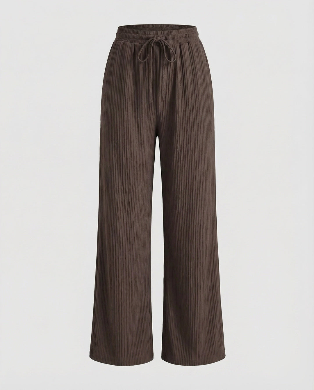 Women's wide-swinging pleated palazzo pants
