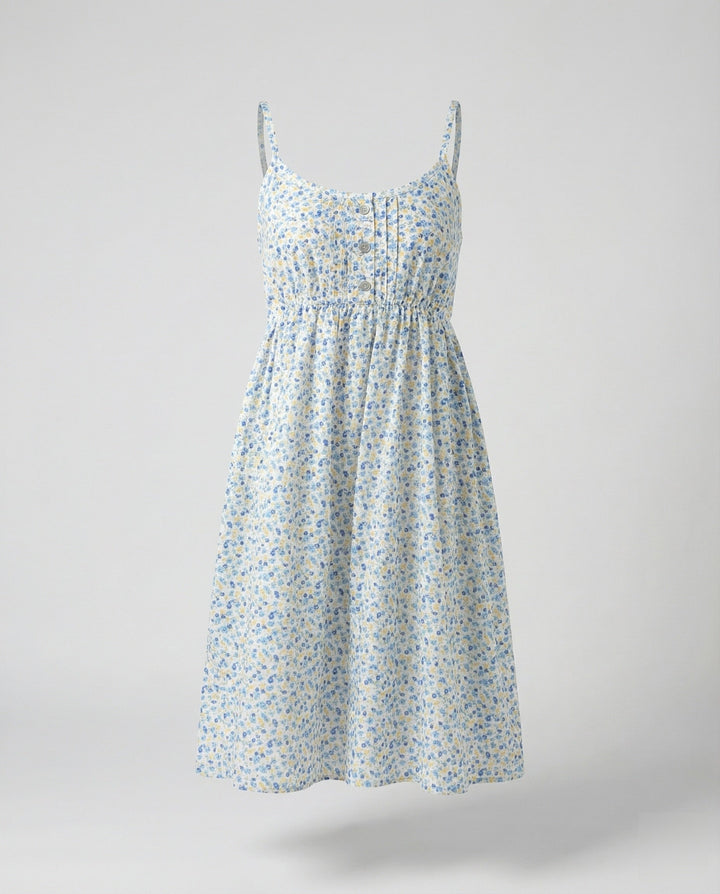 Women's floral flower mini dress