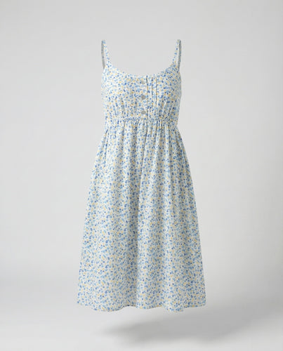 Women's floral flower mini dress