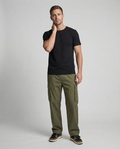 Men's Oversize Utility Cargo Pants