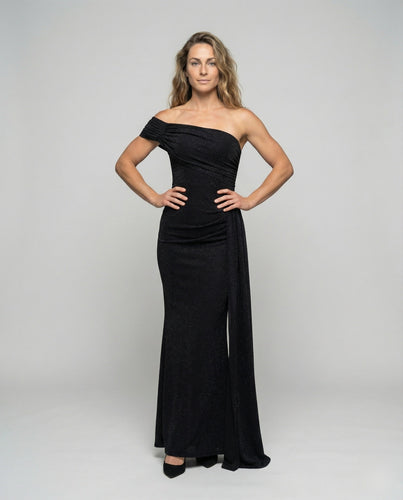 Women's elegant evening dress with mermaid cut