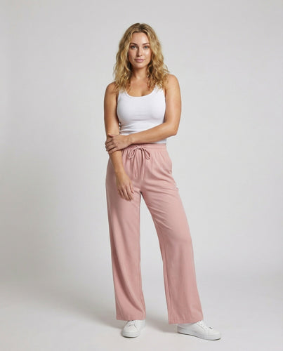 Women's elegant palazzo pants made of viscose jersey