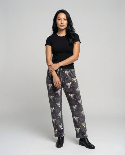 Women's lounge sweatshirt with lipstick and heart print