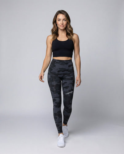 Ladies shaping leggings with phone pocket