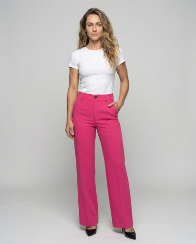 Women's elegant high-waist Marlene trousers