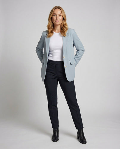 Ladies Trendy Boxy Short Blazer
