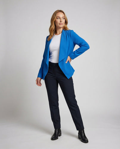 Women Exotic Shawl Collar Kimono Blazer