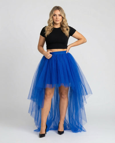 Ladies Magnificent Train Tulle Skirt