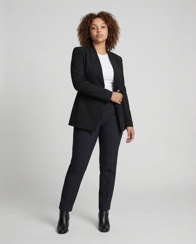 Women's Extravagant Asymmetrical Blazer Coat