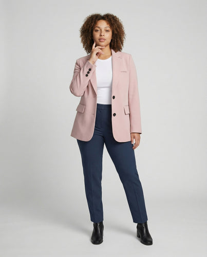 Ladies Casual Extended Oversized Blazer