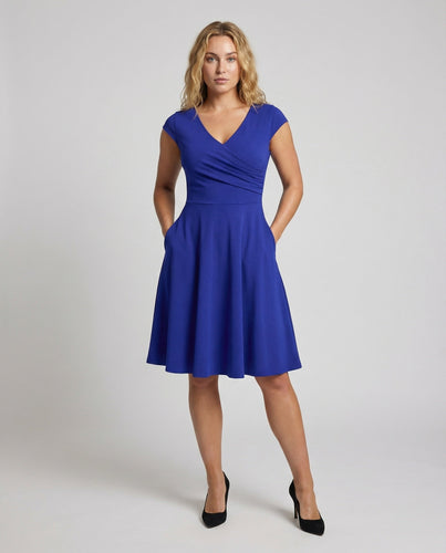Women's Swinging Pleated Skirt Swing Dress