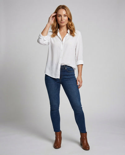 Ladies Casual Crepe Viscose Shirt Blouse