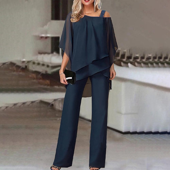 StylebySassy Jumpsuit | Elegant two-piece with Cold Shoulder