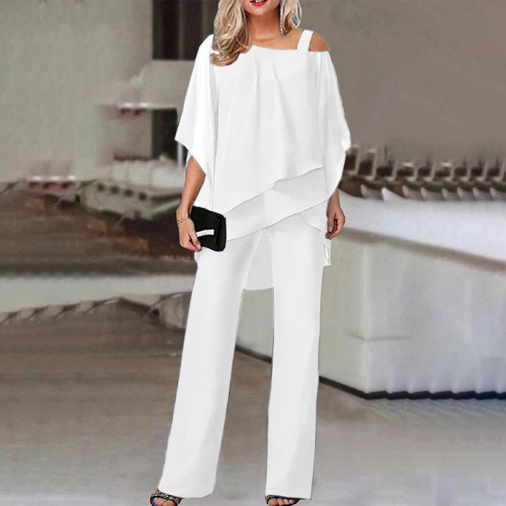 StylebySassy Jumpsuit | Elegant two-piece with Cold Shoulder
