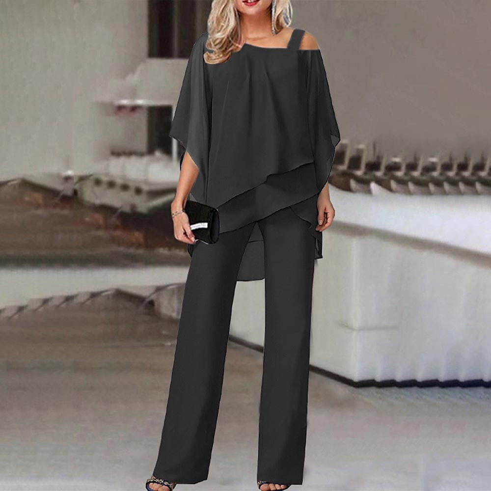 StylebySassy Jumpsuit | Elegant two-piece with Cold Shoulder