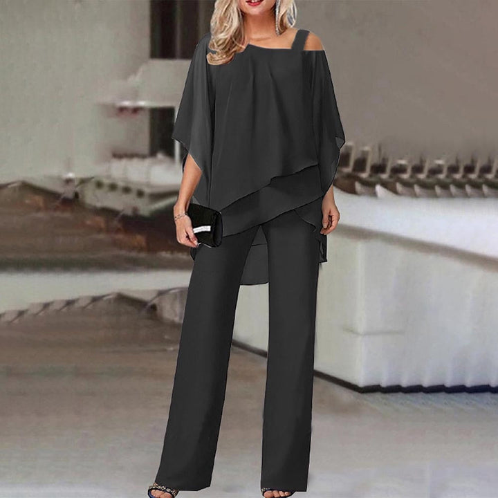 StylebySassy Jumpsuit | Elegant two-piece with Cold Shoulder