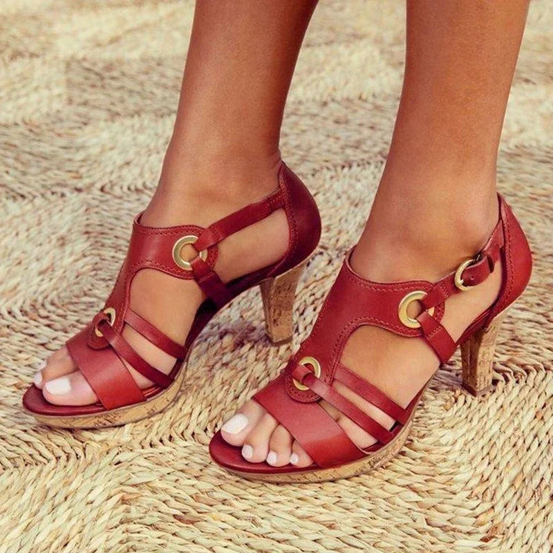 Sandals for Women | Strap Ankle Closure
