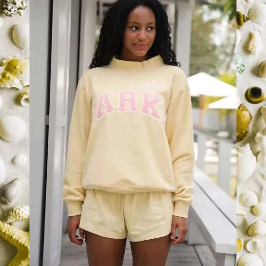 Women's Sweater | Oversized Graphic Crew Neck