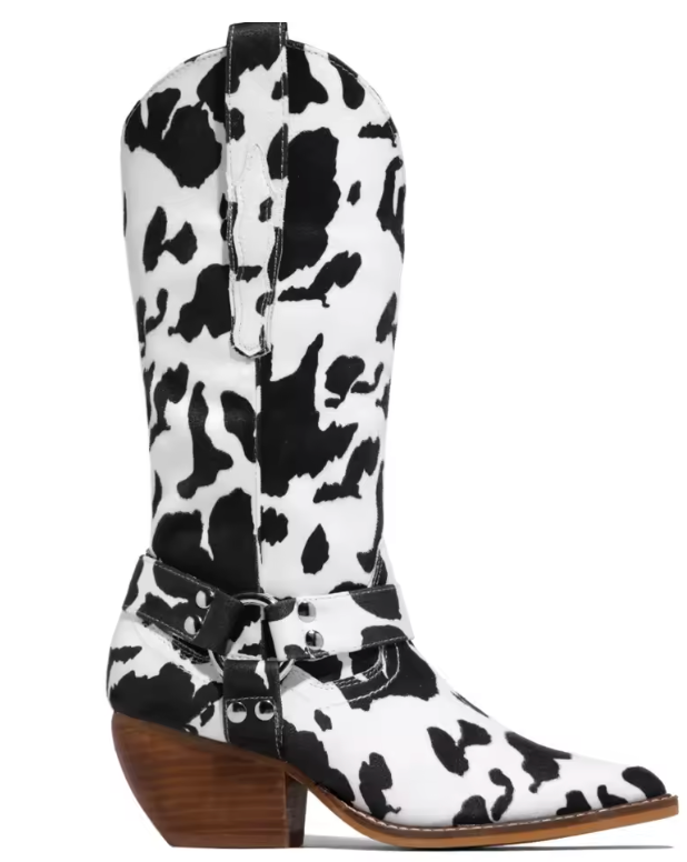 Women's Cowboy Boots with Mid-Calf Height