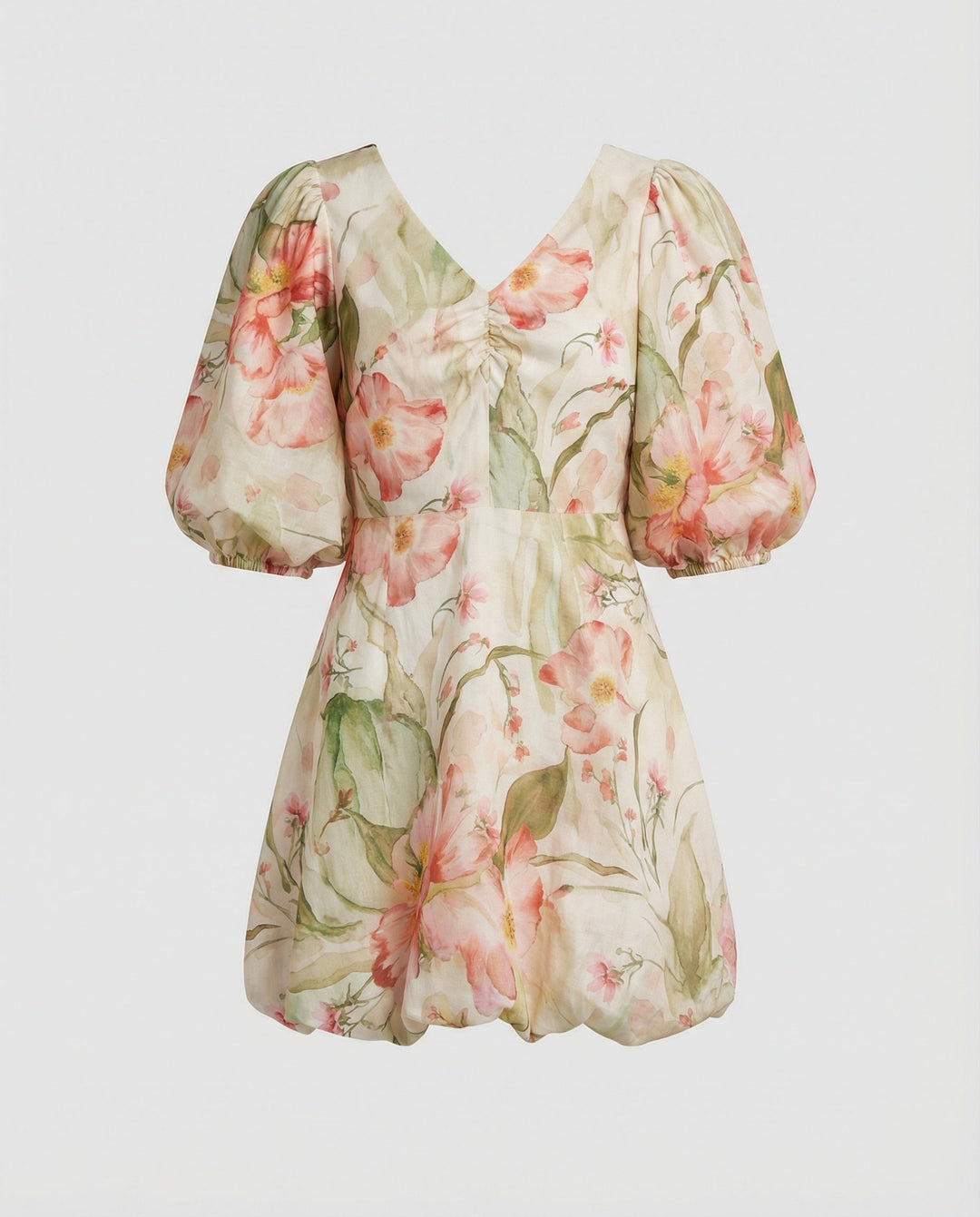 Women's Summer Dress A-Line with Kimono Sleeves