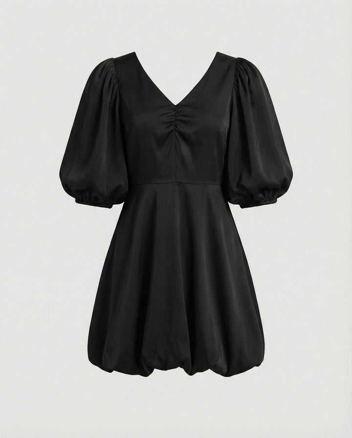 Women's Summer Dress A-Line with Kimono Sleeves