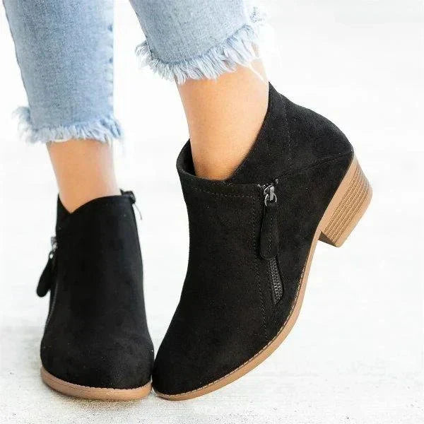 Boots for Women | Side Zip Ankle