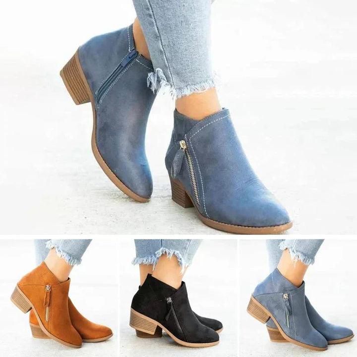 Boots for Women | Side Zip Ankle