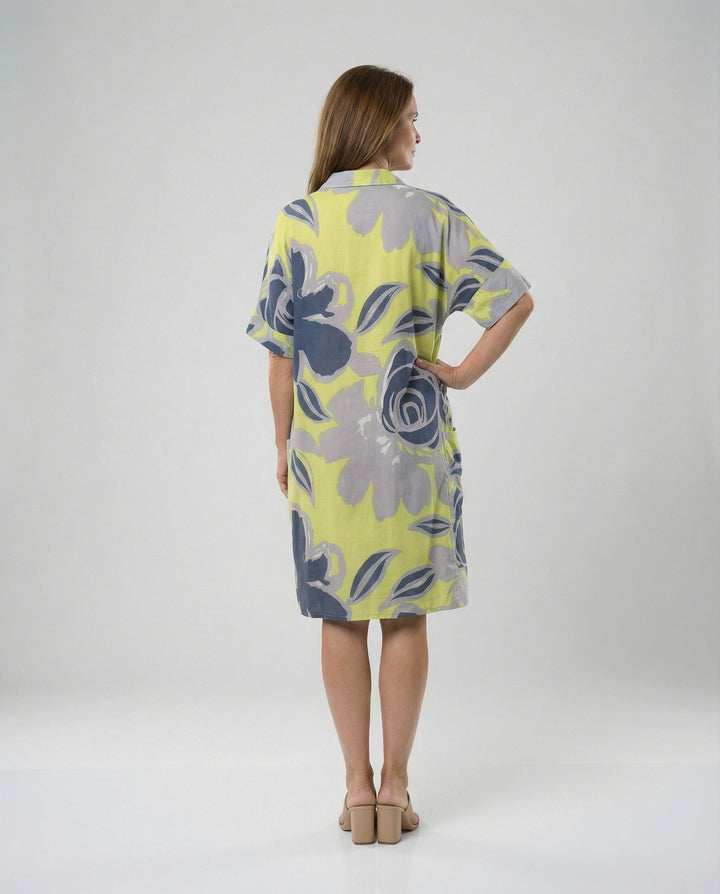 Women’s shirt dress A-line with pockets