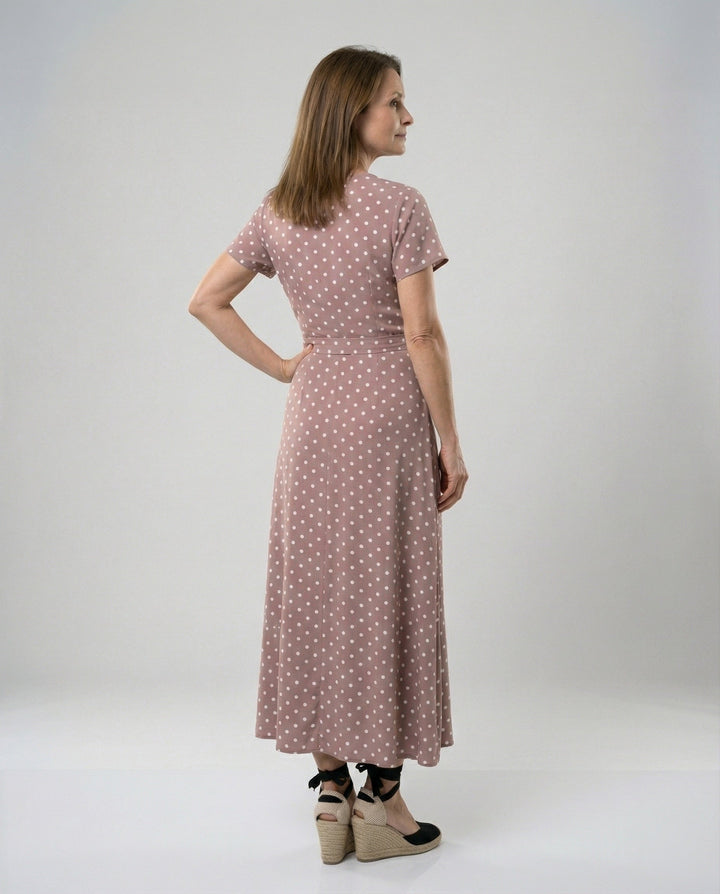 Women’s Wrap Maxi Dress with Slit