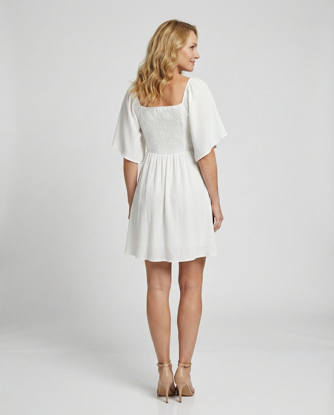 Casual dress summer women empire
