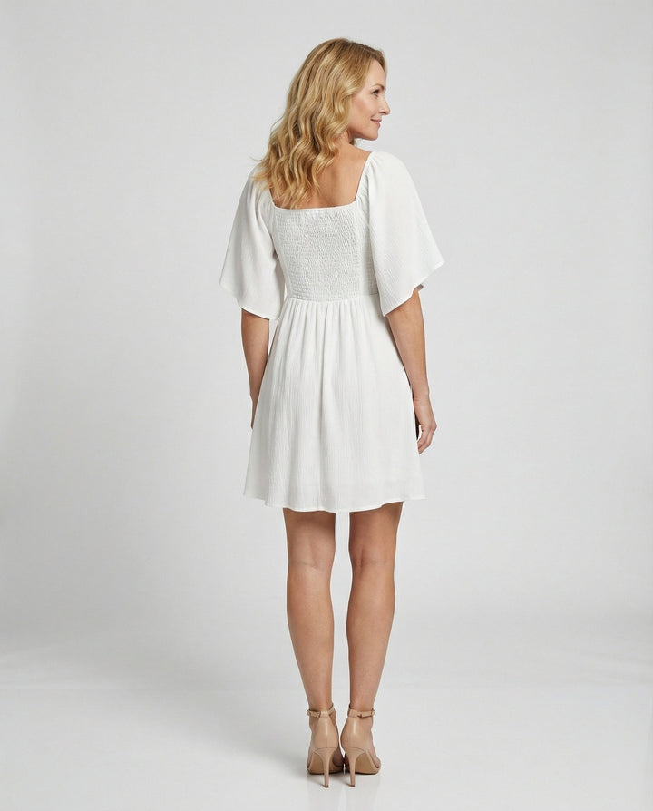 Casual dress summer women empire